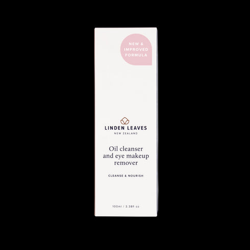 Oil Cleanser & Eye Makeup Remover 100ml-Linden Leaves-Matakana Pharmacy